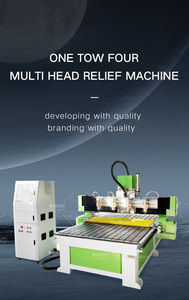 Fresatrice CNC 1325 ad Alta Efficienza con Quattro <span class=keywords><strong>Assi</strong></span> per Lavorazione del Legno, Incisione in Rilievo e Intaglio di Mobili - Product Image 6