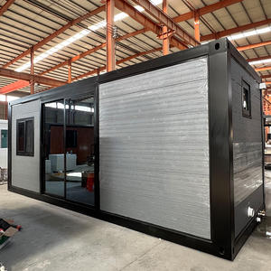 Casa Contenedor Expandible de Acero Galvanizado Personalizada de 20 pies, 30 pies y 40 pies con Paneles Sándwich para Hotel - Product Image 1