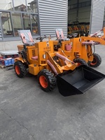 Essential Engine Gearbox Chinese Mini 3.2 Mètres Mini Dumper Garden Loader 800KG Charge Utile Chargeuse sur Roues pour Fermes et Usage Domestique
