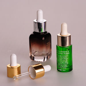 Flacon compte-gouttes en verre dépoli avec logo personnalisé ambre vert bleu pour crème de soin pour visage huiles capillaires flacon <span class=keywords><strong>goutteur</strong></span> cosmétique personnalisé - Product Image 4