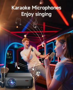 A8S Karaoke Smart Projector 1200 ANSI Lumens 4K Projector 1080P Auto Focus Keystone Correction - Product Image 2