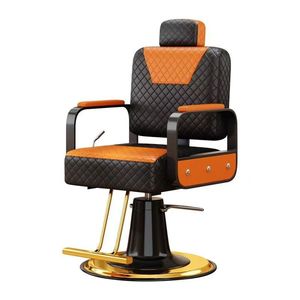 Sillón de barbero para peluquería, silla profesional para cortes de cabello con altura ajustable, función reclinable, diseño giratorio de alta gama - Product Image 6