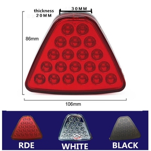 <span class=keywords><strong>F1</strong></span> feu pilote général modifié avertissement arrière de voiture Automobile prévention des collisions arrière frein clignotant frein LED frein - Product Image 4