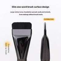 Haute Qualité Ultra Mince Maquillage Fond De Teint Brosse Doux Cheveux Spirale Poignée Liquide BBcream Masque Visage Brosse Outils De Maquillage