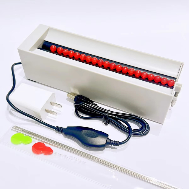 Professional USB-Powered Semi-Automatic Bead Threader Multi-Channel Stringing Machine for Irregular Household Beads