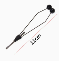 Kit d'outils pour nouer les nœuds de bobine de pêche à la mouche MF - Accessoires de pêche en plein air portables en acier inoxydable