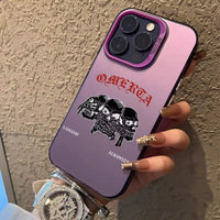 Coques de téléphone portable tendance Omerta Laser PC Shell Premium pour XS XR 7 8 11 12 13 Mini 14 15 16 Pro Max