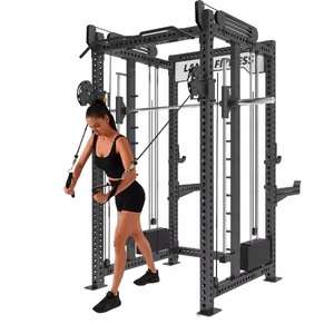 LN023 تصنيع لياقة بدنية الأرض تخصيص كابل كروس أوفر السلطة آلة مع كومة الوزن - Product Image 2