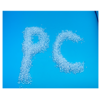Matière plastique pure poly granulée de résine de polycarbonate (PC) de catégorie de moulage pour le moulage par injection avec le remplissage de fibre de verre