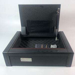 Parmak izi ile yüksek kalite hızlı erişim tabanca güvenli en çok satan silah kilit kutusu 2 silah kapasitesi - Product Image 6