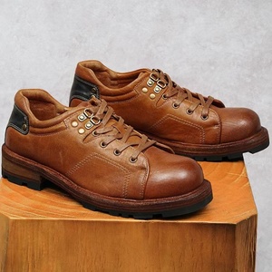 Chaussures Goodyear de Luxe pour Hommes 2026 en Cuir de Vachette Italien de Haute Qualité, Idéales pour Tenues Professionnelles et Décontractées - Product Image 1