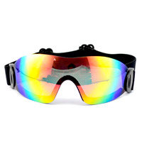 Horse Racing Goggles Anti Impact Skydiving Glasses UV400 protection with Adjustable Strap