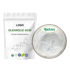 Wholesale Bulk Natural Lucidum Olive Leaf Extract Oleanolic Acid 98% Nutrition Supplement