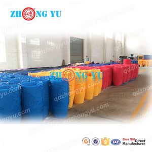 Zhongyu Flexi Tub Yellow Black PP 14-60L Household Storage Flexible Plastic <strong>Bucket</strong> for Garden <strong>Plaster</strong> Mixing - Product Image 2