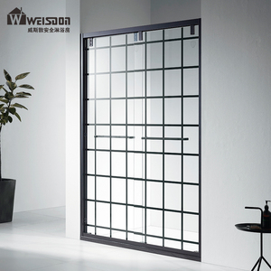 Barato y agradable personalizado puerta <span class=keywords><strong>corredera</strong></span> de <span class=keywords><strong>ducha</strong></span> <span class=keywords><strong>para</strong></span> apartamento - Product Image 3