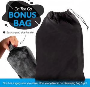 Custom Brazilian Butt Lift Pillow with Back Support Cushion for Post Surgery Recovery, Comfortable Firm Foam Set - Product Image 3