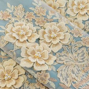 <span class=keywords><strong>Rideau</strong></span> <span class=keywords><strong>occultant</strong></span> moderne à <span class=keywords><strong>double</strong></span> couche en tissu transparent brodé pour le format de corde intégré du salon et de la chambre à coucher - Product Image 2