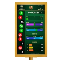 Roulette V2 American Style Roulette 0 00 Casino Game Computer Software System for Sale