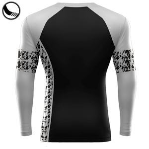 Maillot de compression MMA à manches courtes, imprimé par sublimation, respirant, protection UPF50+ - Product Image 1