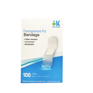 Bendaggio di pronto soccorso trasparente in PU resistente all'acqua - Product Image 2