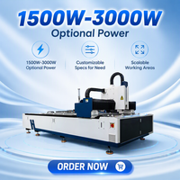 Machine de découpe laser à fibre métallique industrielle Fast-6015A 3000W 2000W 1500W pour travaux lourds et applications d'ingénierie