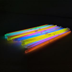 Artículos para Fiestas Infantiles, Juego de 100 Pulseras Luminosas de Neón que Brillan en la Oscuridad, Gafas Luminosas de 8 Pulgadas - Product Image 3
