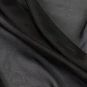 Pure Natural Elegant 100% Silk Chiffon Fabric Custom Dye Soft Hot Selling for Silk Clothing Veil Saree