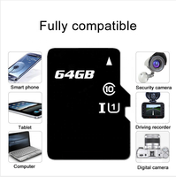 Kartu Memori Kapasitas Asli 100% 8GB 16GB 32GB 64GB 128GB Kartu Micro TF SD C10 Kartu SD Kecepatan Tinggi dengan Adaptor Gratis