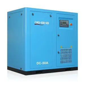 Electric silent oil injection screw type 7.5kw 15kw 22kw 37kw air compressor 8bar 10bar 13bar with CE for Industrial