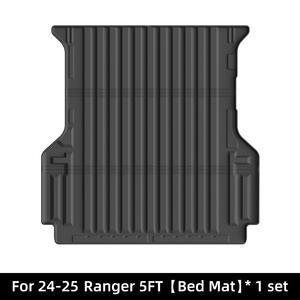 Prix d'usine, adapté aux <span class=keywords><strong>Ford</strong></span> Ranger 19-25, ensemble complet de tapis de sol de voiture en TPE antidérapants avec design RHD et LHD, avec tapis de coffre pour pick-up - Product Image 3