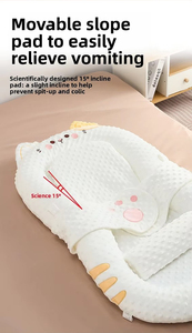 <span class=keywords><strong>Cuna</strong></span> Colecho <span class=keywords><strong>para</strong></span> Bebé de 0 a 18 Meses, Portátil, Transpirable, Malla 3D, Relleno de Algodón PP y Felpa, Cojín Suave Antibacteriano - Product Image 6