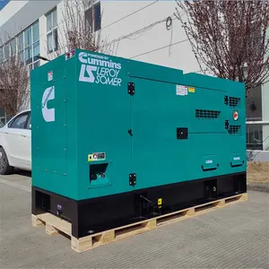 China Factory 50Hz Cummins Engine Silent 60kw Diesel Genset 75 kva Generator Price