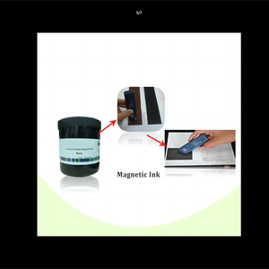 Encre magnétique anti-contrefaçon de haute qualité pour sérigraphie, encre magnétique pour sérigraphie - Product Image 1