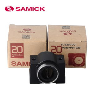Vente en gros à prix réduit, roulement linéaire Samick SCE20VUU 100% original, boîtier en aluminium, roulement à billes, pièces CNC - Product Image 2