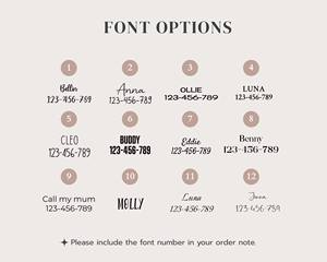 Conjunto de Correa y Collar Personalizado para Perro con Lazo de Terciopelo Azul Sólido, Etiqueta con Nombre, Collar para Perro con Lazo, Conjunto de Collar Personalizado para Cachorro Grande/Pequeño - Product Image 5