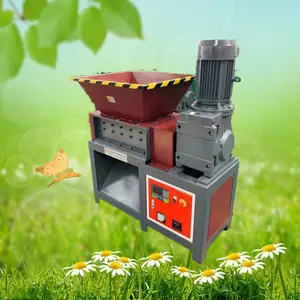 hot selling automatic plastic shredder crushing machine,Waste Plastic Pipe Barrel Bottle Single Shaft Shredder