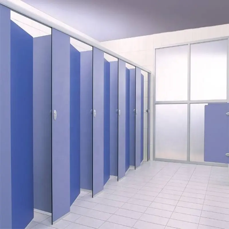 cheap waterproof toilet partition board made with solid phenolic panel hot sale