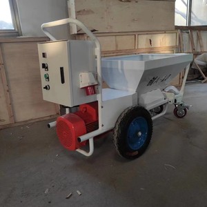 <span class=keywords><strong>Yeso</strong></span> Cemento Enyesado Pintura <span class=keywords><strong>PFT</strong></span> Máquina Mortero Pulverización Equipo Bomba Motor Máxima Horizontal Transporte Distancia 50m - Product Image 3