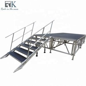 Plate-forme de scène portable en aluminium 4 * 8ft à vendre - Product Image 2