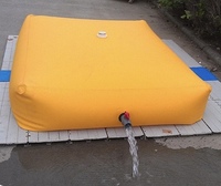Nouvelle bouteille d'eau potable souple et portable, réservoir de stockage d'eau potable en forme d'oreiller, bâche anti-fuite de haute qualité pour eau de pluie