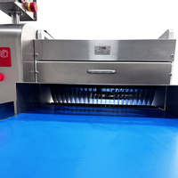 Machine à découper la viande pour événements MKQ, nouvelle, 220V, lames en acier inoxydable, lame amovible, contrôle automatique de l'épaisseur, découpe en dés