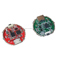 Presse latérale forte lumière lampe de poche carte pilote interrupteur Circuit imprimé USB Android Interface Circuit imprimé bricolage accessoire 10W