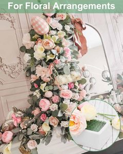 Hühner draht Blumen 15,7x157 Zoll Grünes Netz 0,6-Zoll Sechseck verzinkt PVC beschichtet Netz Zaun Handwerk Garten - Product Image 3