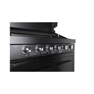 Barbecue à gaz portable avec construction multifonctionnelle en acier inoxydable durable, arrêt automatique et dispositifs de sécurité pour la régulation des flammes - Product Image 6