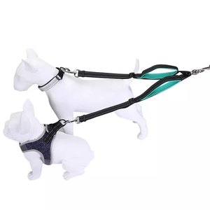 Correa retráctil de entrenamiento para perros, acoplador doble ajustable para entrenamiento de perros, manos libres, 2 vías, <span class=keywords><strong>Triple</strong></span>, múltiple - Product Image 4