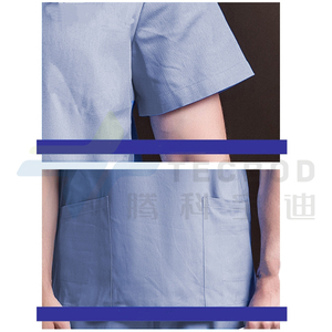 <span class=keywords><strong>Mirabella</strong></span> Health & Beauty Camice Unisex Lister Hospital Blu Navy 2XL in Tessuto Dobby Poliestere/Cotone - Product Image 6