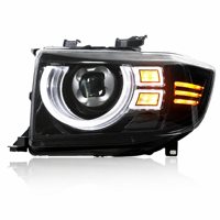 Nouveaux phares à LED de 50W 12V 6000K pour Land Cruiser LC7 Series 2006-2023, assemblages de phares de projecteur pour LC7079