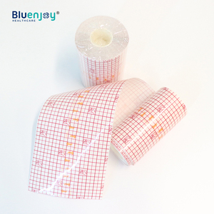 Bluenjoy Rollo de Película de PU Transparente, Antibacteriana, Impermeable y Amigable con la Piel para Cuidado de Heridas, Uso con Cinta para Senos y Tatuajes, CE - Product Image 1