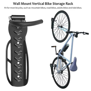 Soporte de bicicleta Soporte de <span class=keywords><strong>pared</strong></span> Soporte de bicicleta Soporte de almacenamiento MTB Montado en la <span class=keywords><strong>pared</strong></span> Estante <span class=keywords><strong>Soportes</strong></span> Almacenamiento de ciclismo Gancho colgante fijo - Product Image 4