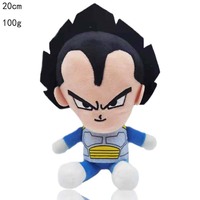 Venta Especial: Muñecos de Peluche de Anime Japonés, Son Goku y Vegeta Super Saiyan